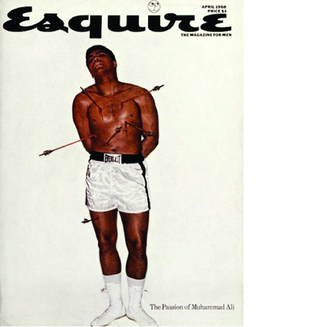 George Lois Ali cover for Esquire